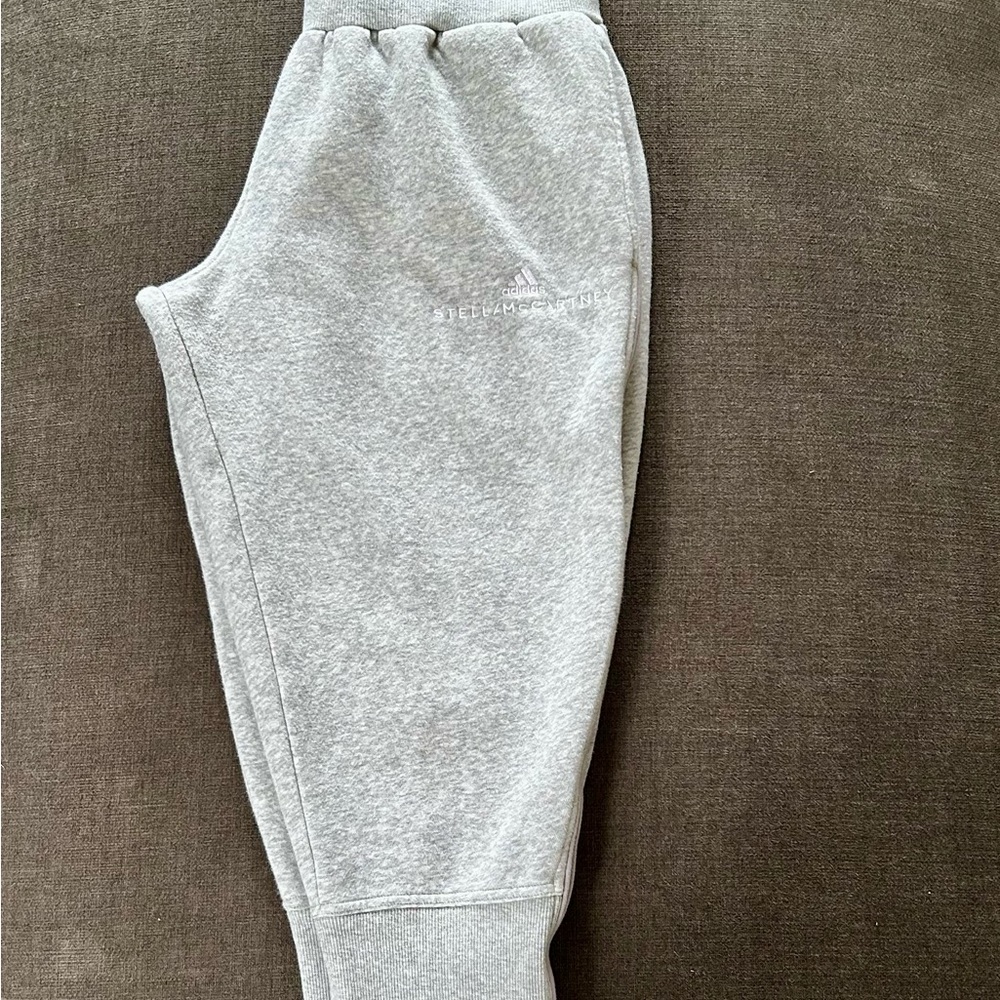 Adidas by Stella McCartney  Heathered Gray Crop Jogger Size M